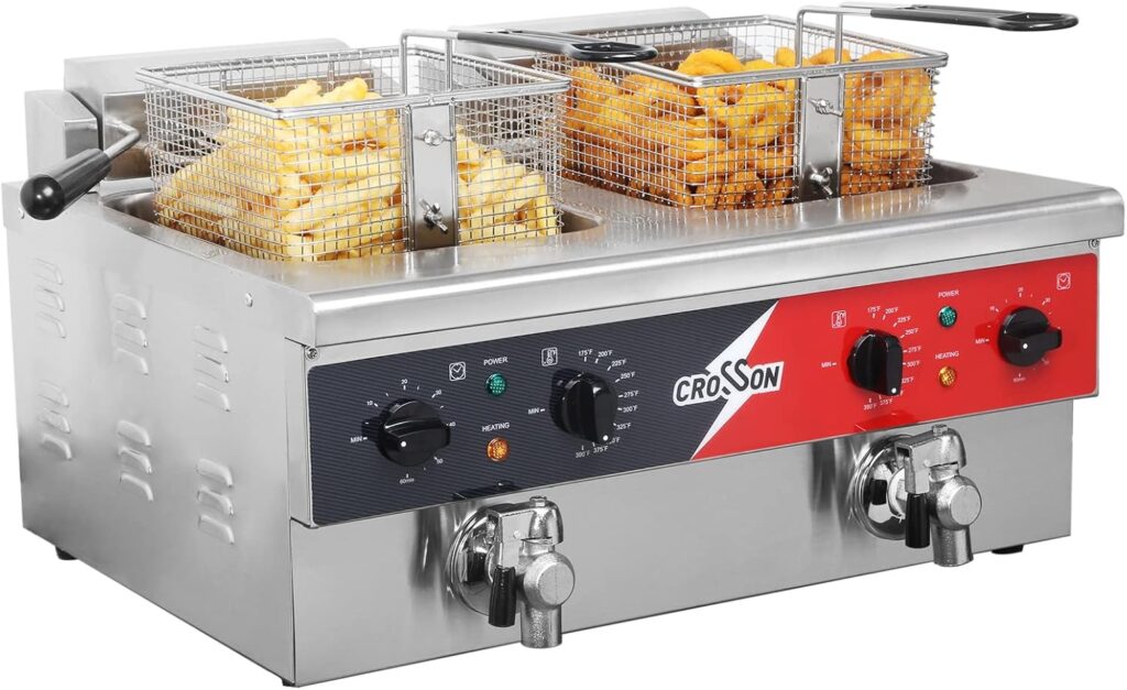 best commercial electric deep fryer crosson