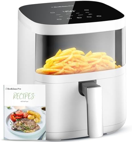 Beelicious 8-in-1 Smart Compact 4QT Air Fryers
