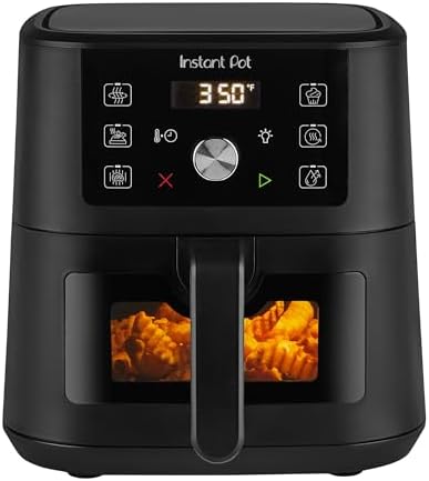 Instant Pot 4Qt VORTEX 6-in-1 Mini Air Fryer for one person